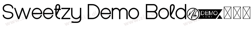Sweetzy Demo Bold字体转换
